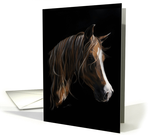 The Mare A Greeting Card for Horse Lovers, Blank Note card (933022)