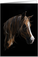 The Mare A Greeting Card for Horse Lovers, Blank Note Card