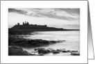 Dunstanburgh Castle - Mono, Custom Card