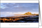 Bamburgh Castle - Colour, Custom Card