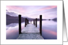 Ashness Jetty - The Lake District, Custom Card