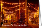 Keswick Christmas lights, Season’s Greetings - The Lake District card