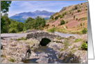 The Lake District - Ashness Bridge - Cumbria Landscape - blank card