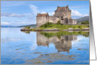 A Scottish icon - Eilean Donan Castle - blank card