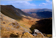 The Lake District, Cumbria, Riggindale - Blank for your own message card