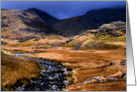 The Lake District, Cumbria - Upper Eskdale - Blank card