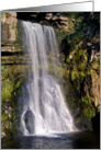 Thornton Force, Ingleton, waterfall, The Yorkshire Dales - Blank card