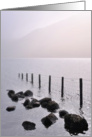 Misty Lake, Wastwater, The Lake District - Blank card