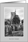 Hawes Church, Wensleydale, Yorkshire Dales - Blank card