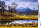 Wetherlam from the River Brathay - The Lake District - Customizable card