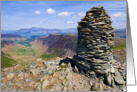 Valley view from Dale Head, The Lake District - Customisable card