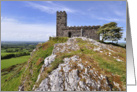 Brentor Church, Dartmoor National Park - Blank card