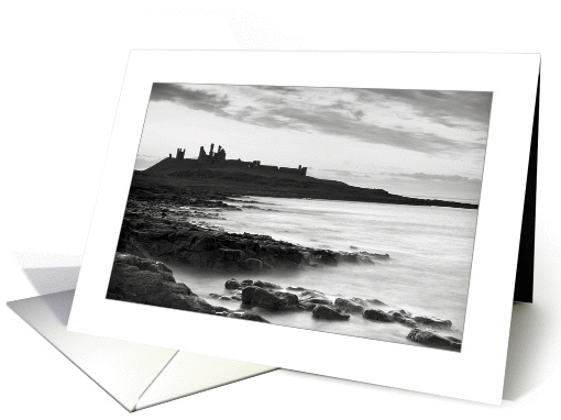 Dunstanburgh Castle - Mono, Custom card (1196732)
