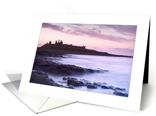 Dunstanburgh Castle - Colour, Custom card (1196736)