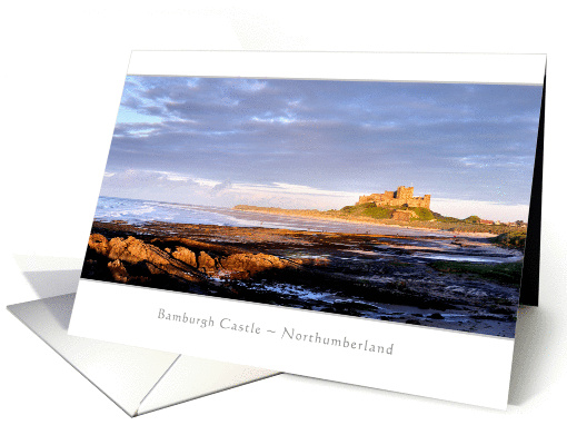 Bamburgh Castle - Colour, Custom card (1196740)
