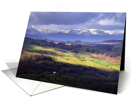 Lakes from Scout Scar card (1410932)