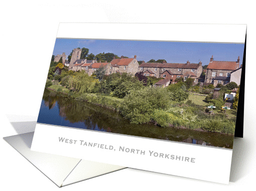 West Tanfield, North Yorkshire - Blank for your own message card