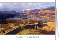 The Lake District, Cumbria - Grasmere - Blank card