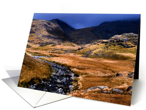 The Lake District, Cumbria - Upper Eskdale - Blank card (877256)