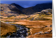 The Lake District, Cumbria - Upper Eskdale - Blank card