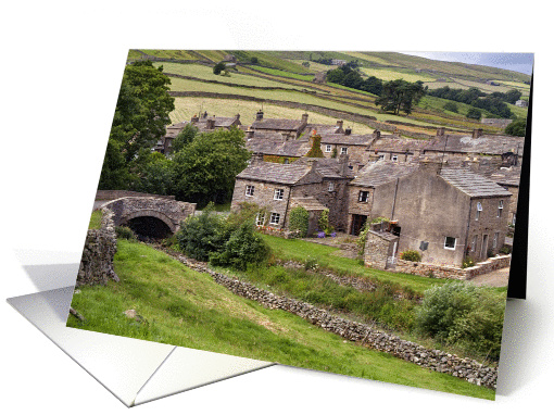 Thwaite, Swaledale, old village scene, The Yorkshire Dales... (877465)