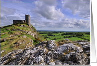Brentor Church, Dartmoor National Park - Blank card