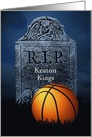 Sympathy Card for Your Basketball Team’s Loss card