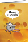 Birthday-Holey Cheeses! Funny/Punny Card