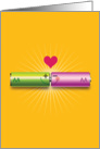 Your Anniversary-Batteries in Love Card