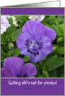 Funny-Pansy-With-Face-Birthday Card