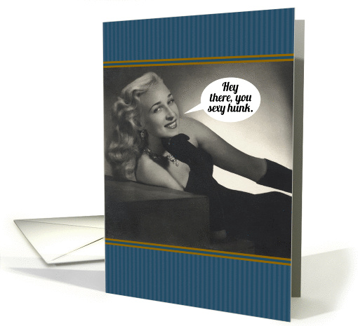Funny Sexy Lady for Men's Birthday card (1067701)