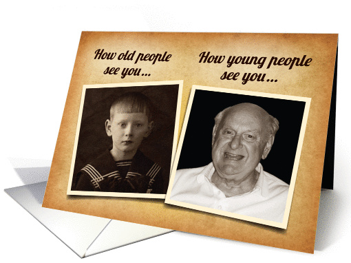 How People View You - Funny Birthday Card for Him card (1076056)