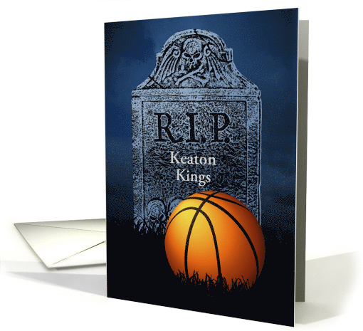 Sympathy Card for Your Basketball Team's Loss card (1257722)