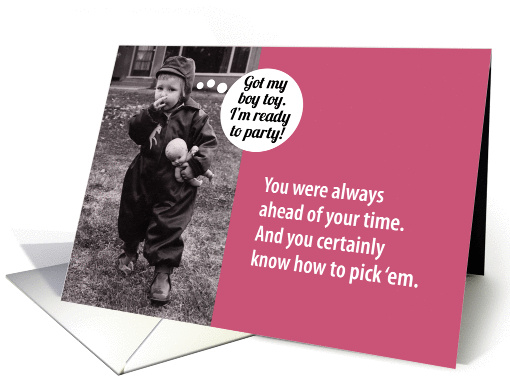 Funny Birthday Gift Card or Money Holder card (1272332)