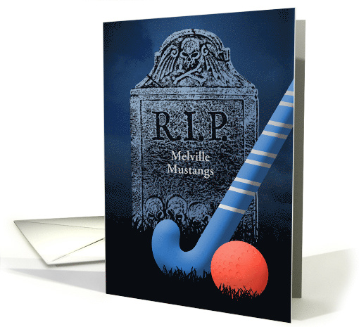 Condolences to Losing Field Hockey Team or Player card (1737386)