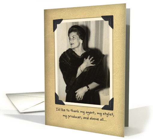 Funny-Vintage-Thank You card (880276)