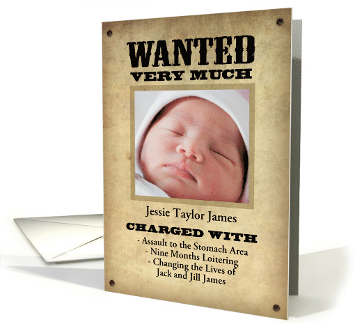 Clever-Birth-Announcement-Customizable-Photo-Card card (914123)