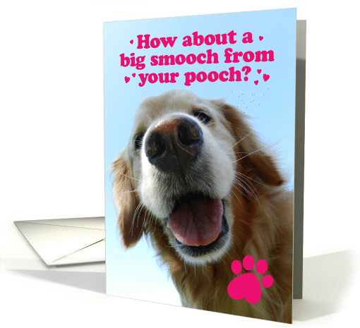 Happy Mother's Day from a Golden Retriever Pooch card (922071)