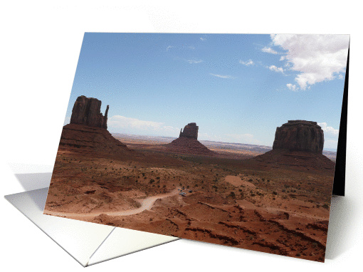 Monument valley's trio, Arizona card (883531)