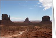 Monument valley’s trio, Arizona card
