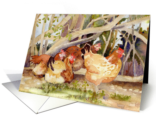 Hen Party Blank Note card (1130754)