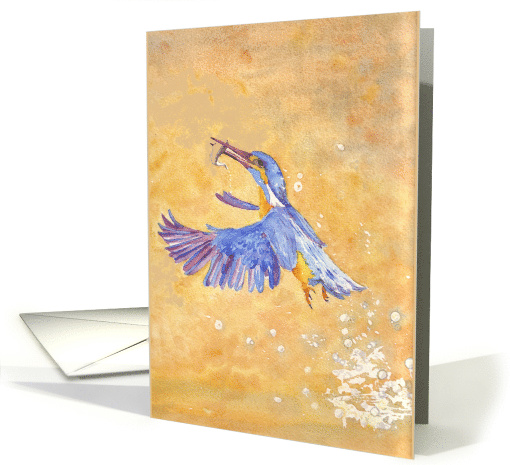 Kingfisher Blank Note card (1369628)