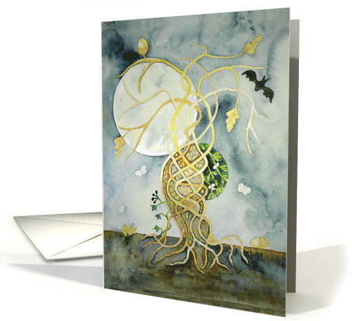 Mystic Tree Celtic Blank Note card (1747408)