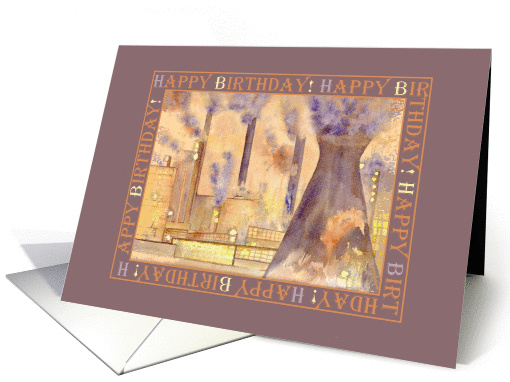 Chimneys Birthday card (893417)