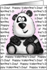 Think You’re Beary Special Cute Cartoon Panda Valentine card