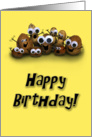 Happy Birthday Bunch of Nuts card