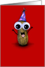 Happy Birthday Party Peanut card