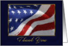 Patriotic General Thank You Card