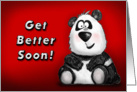 Get Better Soon Panda Card