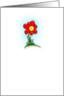 Feel Better Soon from Cancer Watercolor Cartoon Flower card